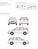 Bagażnik dachowy Cruz Airo Fuse Ford Focus C-Max DARK