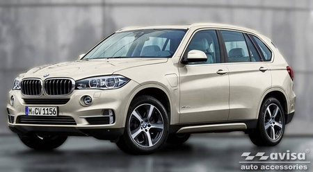 Nakładka na zderzak tylny do BMW X5 III F15 (Stal)