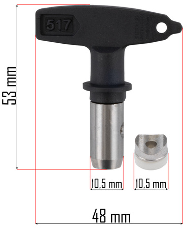 Dysza do agregatu malarskiego PM-PDM-1200/1500M-D517