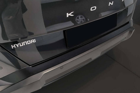 Nakładka na zderzak tylny do Hyundai Kona 2 (Czarna)