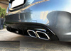 DYFUZOR MERCEDES W205 LOOK C63 AMG BLACK