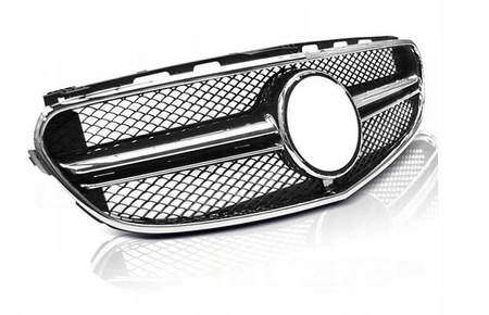 Grill Mercedes W212 13-16 amg style black chrome