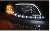 Lampy reflektory Audi A4 B7 04-08 led tube chrome