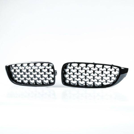 GRILL (NERKI) BMW F32/F33/F36 DIAMEND LOOK BLACK
