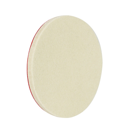 Filc polerski tarcza filcowa na rzep 125 mm x 10 mm AMIO-02650