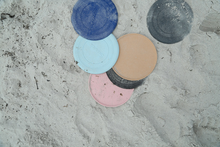 Silikonowy dysk Scrunch - Koralowy