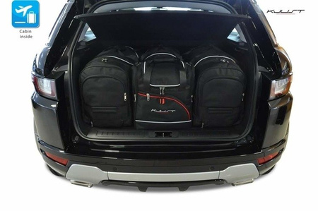 LAND ROVER RANGE ROVER EVOQUE SUV 2011+ TORBY DO BAGAŻNIKA 4 SZT