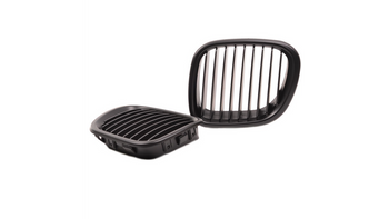 Grill sportowy pojedyncze żeberka Matt Black BMW Z3 E36 1996-2002