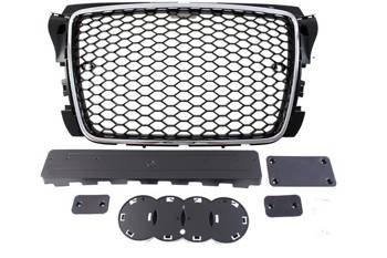 GRILL AUDI A3 8P RS-STYLE CHROME-BLACK (09-12) PDC