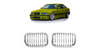 Grill sportowy pojedyncze żeberka All Chrome BMW 3 E36 Compact przed liftem 1991-1996