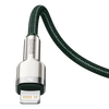 Kabel USB-C do Lightning Baseus 2m (zielony)