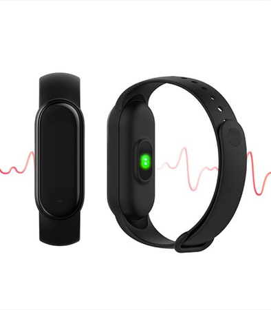 SMARTBAND OPASKA SPORTOWA M5 SMARTWATCH ZEGAREK DO ĆWICZEŃ KROKOMIERZ POMIAR CIŚNIENIA TĘTNA