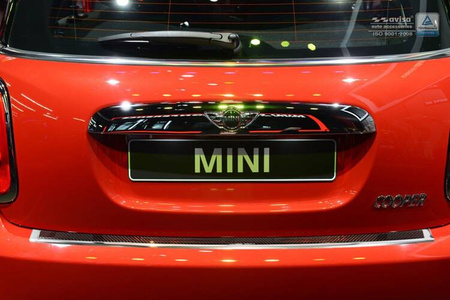 Nakładka na zderzak tylny Mini Cooper 3 Carbon+Stal