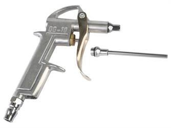 Pistolet DG-10 do przedmuchiwania z 2 dyszami: 20 mm i 80 mm