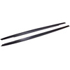 LISTWY POD PROGI BMW G30 G31 BLACK GLOSSY MP