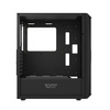 Obudowa komputerowa Darkflash DK352 Plus (czarna) + 4 wentylatory RGB