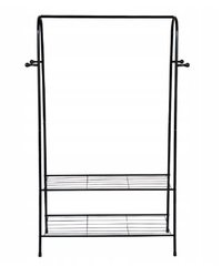 STOJAK NA UBRANIA BUTY WIESZAK STOJĄCY REGAŁ PÓŁKI GARDEROBA