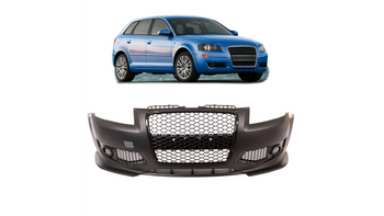Przedni zderzak sport zestaw z grillem AUDI A3 przed liftem 2005-2008