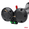 Klakson sygnał dźwiękowy fanfara podwójna chrom 12V 24V AMIO-03617