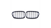 Grill sportowy podwójne żeberka Gloss Black  BMW 1 (F20, F21) Hatchback przed liftem 2011-2015
