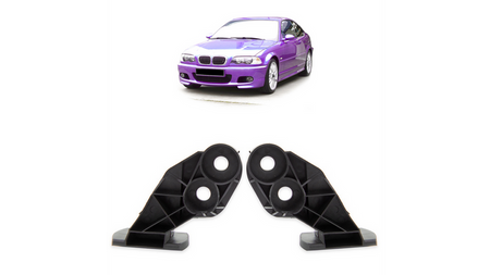 Ślizg mocowanie zderzaka przód zestaw BMW 3 E46 1999-2006