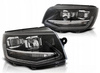 Lampy reflektory Vw T6 15- black led tru drl