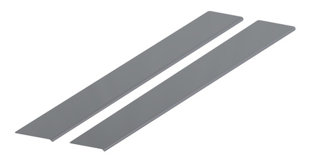 Progi Long Line Opel Astra H GTC Hatchback 3 2005-2012 - Satin Black&White