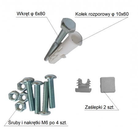 Półka garażowa dodatkowa PG1MSD