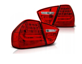 Lampy Diodowe Nowe Bmw E90 05-08 Red Led Bar