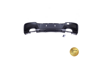 Tylny dyfuzor Matt Black BMW 1 F20 F21 przed liftem 2011-2015