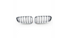 Grill sportowy podwójne żeberka Chrome & Black BMW 6 F13 F12 F06 2011-2018