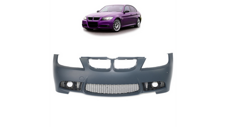 Przedni zderzak sport PDC  BMW 3 (E90) Sedan (E91) Touring przed liftem 2005-2008