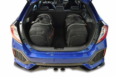 HONDA CIVIC HATCHBACK 2017+ TORBY DO BAGAŻNIKA 4 SZT