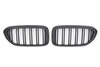 GRILL (NERKI) BMW G30 G31 DOUBLE M5 LOOK BLACK MAT