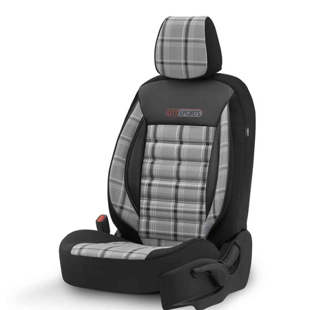 Komplet pokrowców na fotele samochodowe OTOM GTI 811 3-ZIP