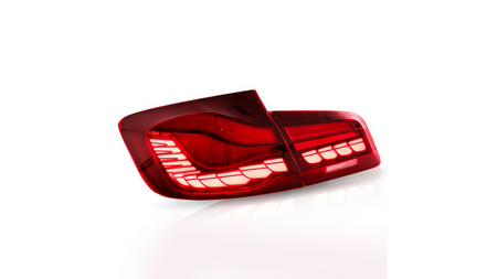 Zestaw Lamp Tylnych Dynamic LED Red BMW 5 F10 2010-2017