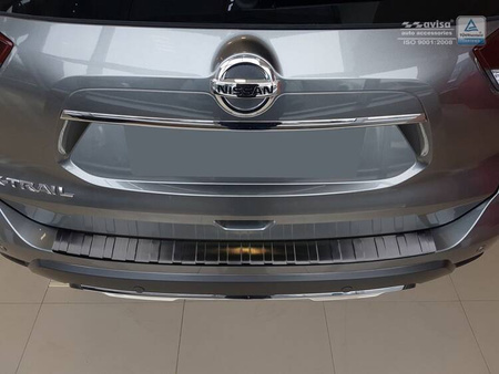Nakładka na zderzak tylny Nissan X-Trail 3 (T32) (Czarna)