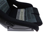 Fotel sportowy GTR Welur Bride Black Grey