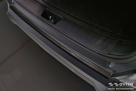 Nakładka na zderzak tylny do Hyundai Kona 2 (Czarna)