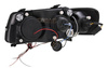 Reflektory lampy Audi A3 8L chrom ringi