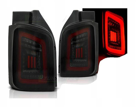 Lampy diodowe Vw T5 04.03-15 smoke black red led
