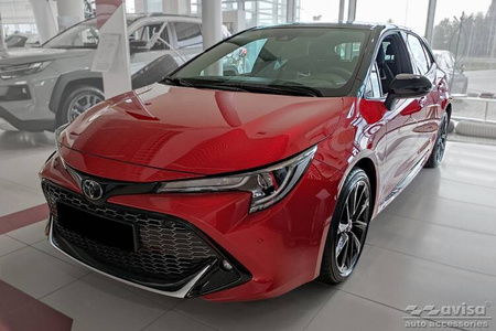 Nakładka na zderzak tylny do Toyota Corolla 12 Hatchback (Czarna)