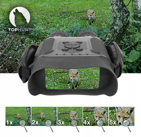 Noktowizor TOPHUNT NV-900 IR 3W zasięg 400m + 32GB