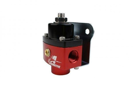 Regulator ciśnienia paliwa Aeromotive SS Carburetor 750HP ORB-06 Czerwony/Czarny