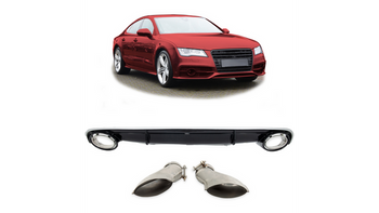 Tylny dyfuzor AUDI A7 przed liftem 2011-2014