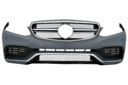 ZDERZAK MERCEDES E W212 13-16 LOOK AMG GRILL
