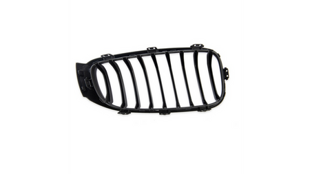 Grill sportowy pojedyncze żeberka Matt Black  BMW 3 (F34) Gran Turismo 2013-2020