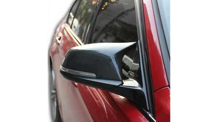 Zestaw osłon lusterek bocznych Carbon BMW 1 F20 F21 2 F22 F23 F87 3 F30 F31 4 F32 F33 F36 X1 E84 2012-2019