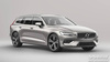 Nakładka na zderzak tylny do Volvo V60 II (Czarna)