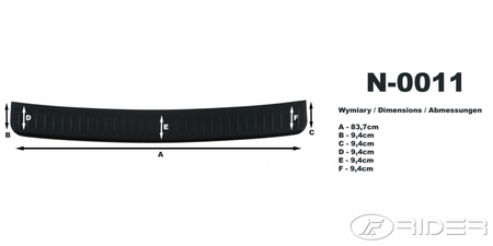 Vw Passat B6 nakładka na zderzak